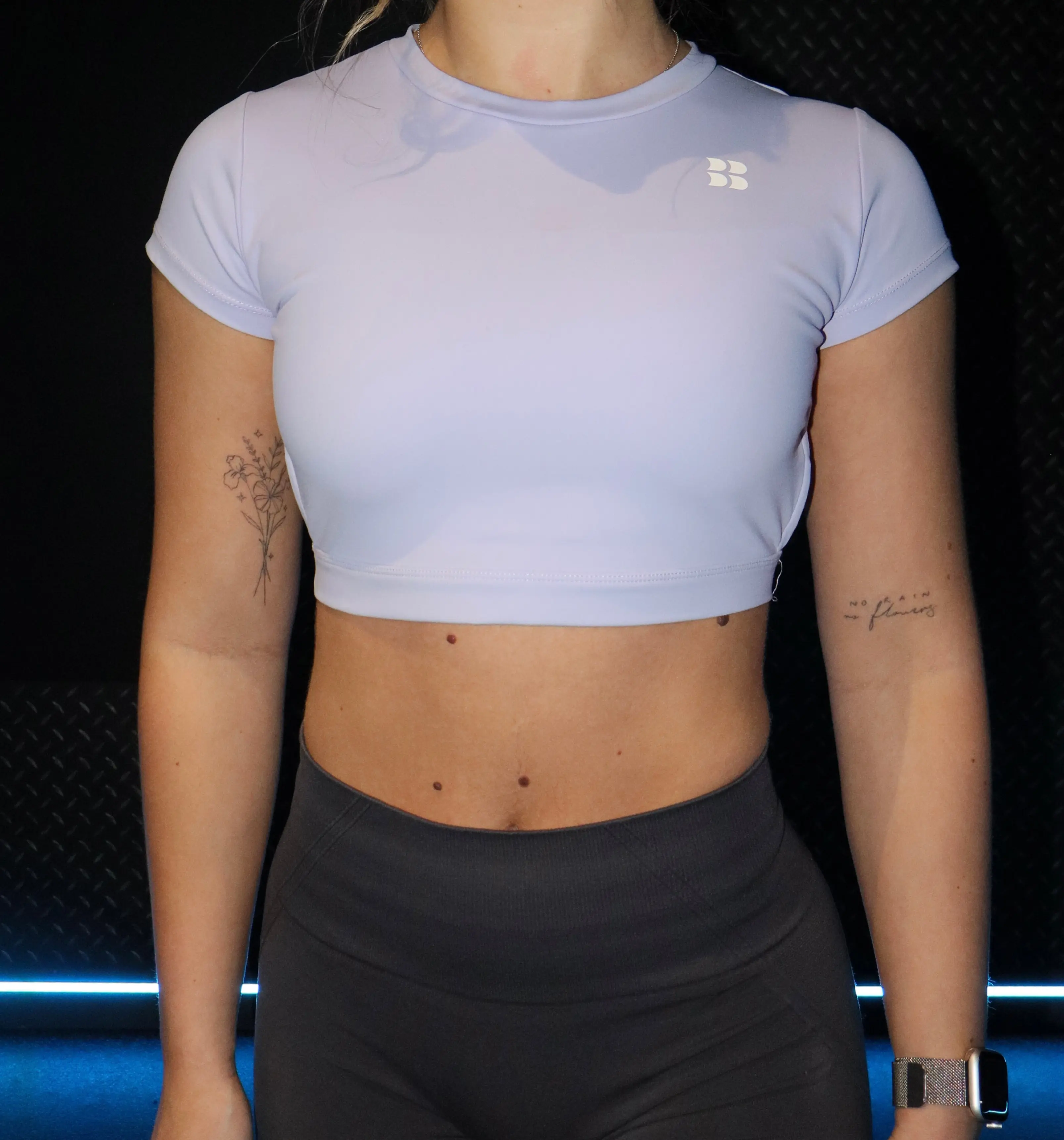 Backless Attire Purple