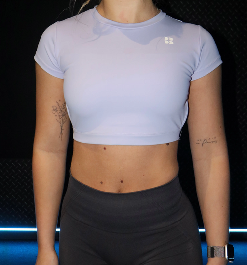 Backless Attire Purple