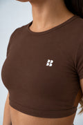 Backless Attire Brown