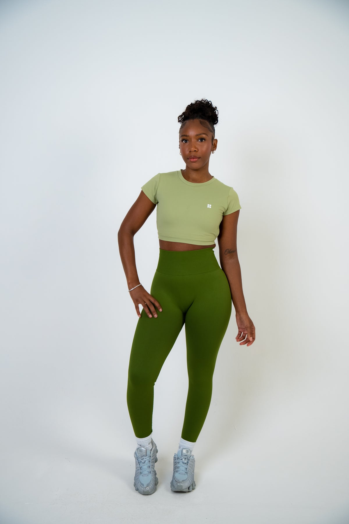 Backless Attire Green
