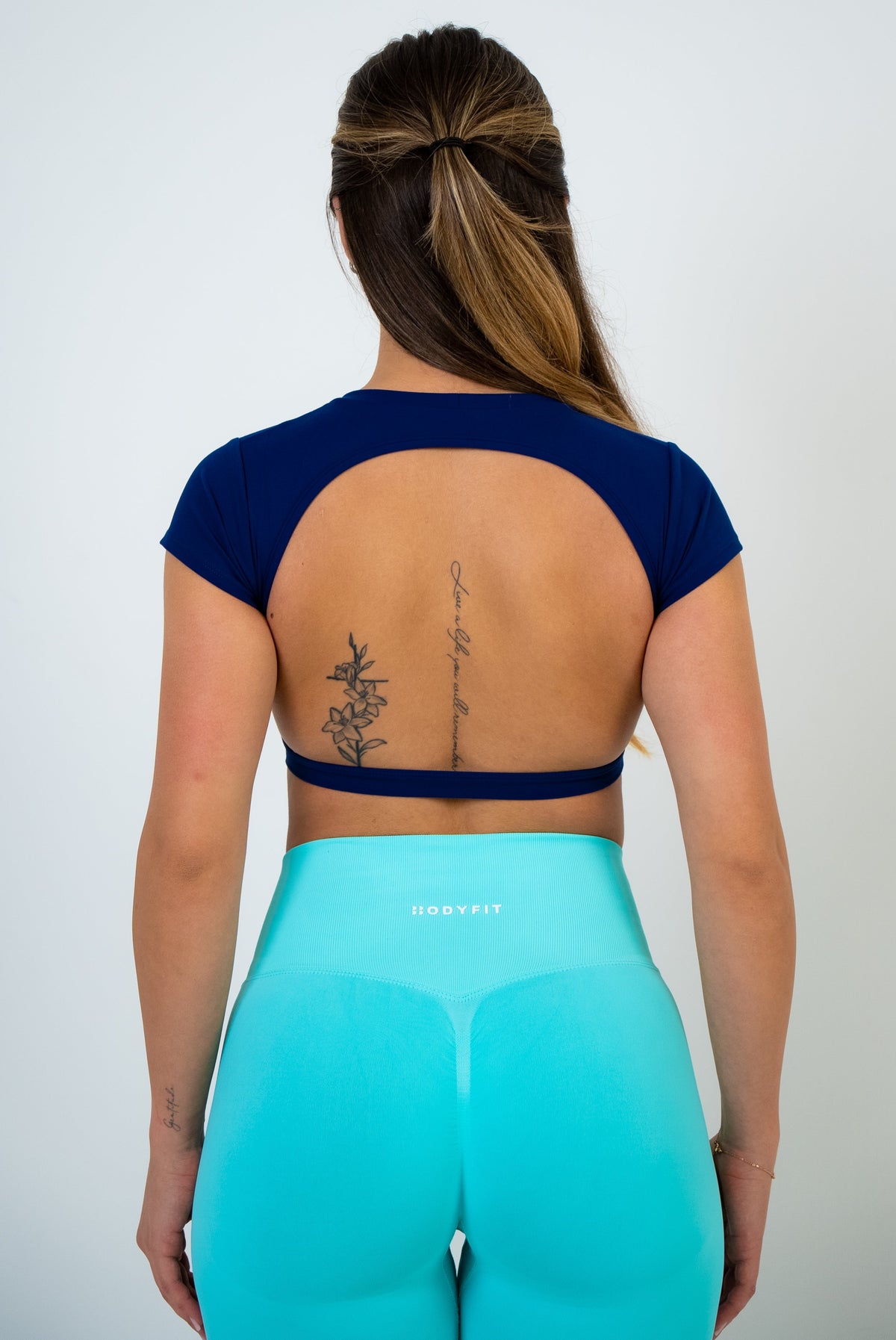 Backless Attire Navy