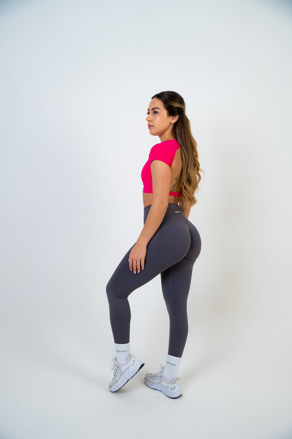 Backless Attire Pink Paradise