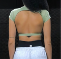 Backless Attire Green