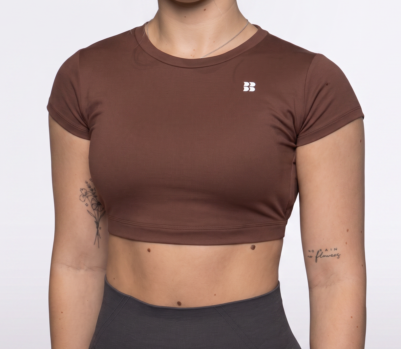 Backless Attire Brown