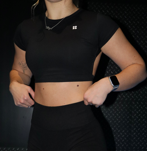 Backless Attire Black