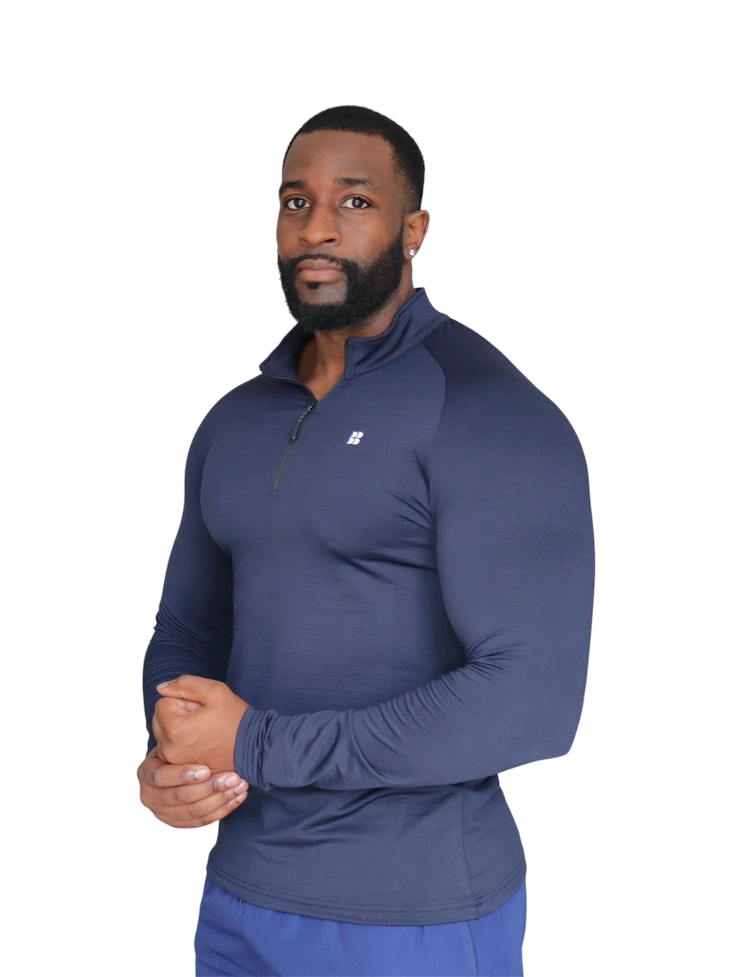 Pulse 1/4 Zip Navy