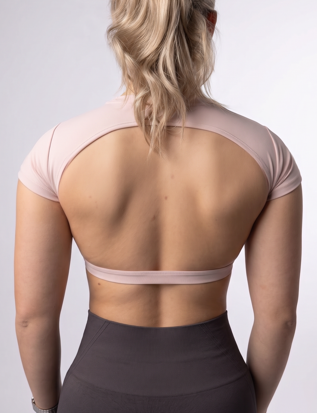 Backless Attire Pink