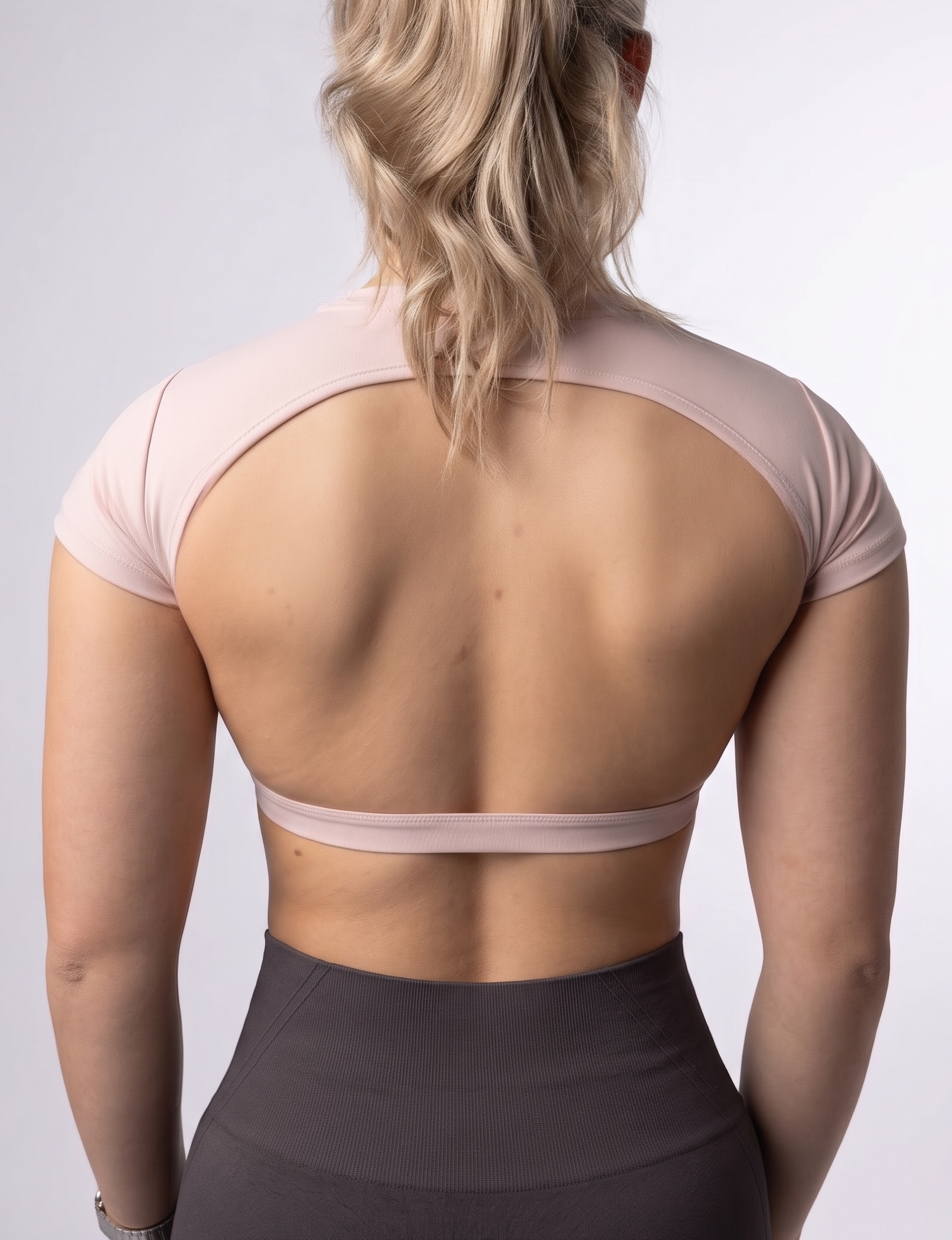 Backless Attire Pink