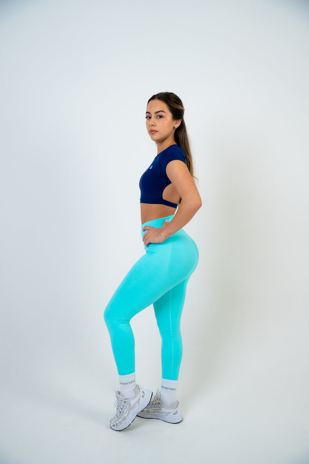 Backless Attire Navy