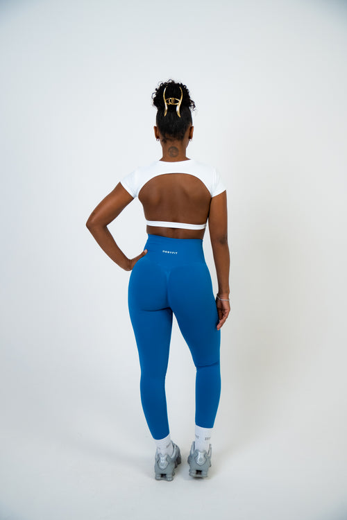 Backless Attire White