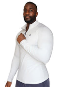 Pulse 1/4 Zip White