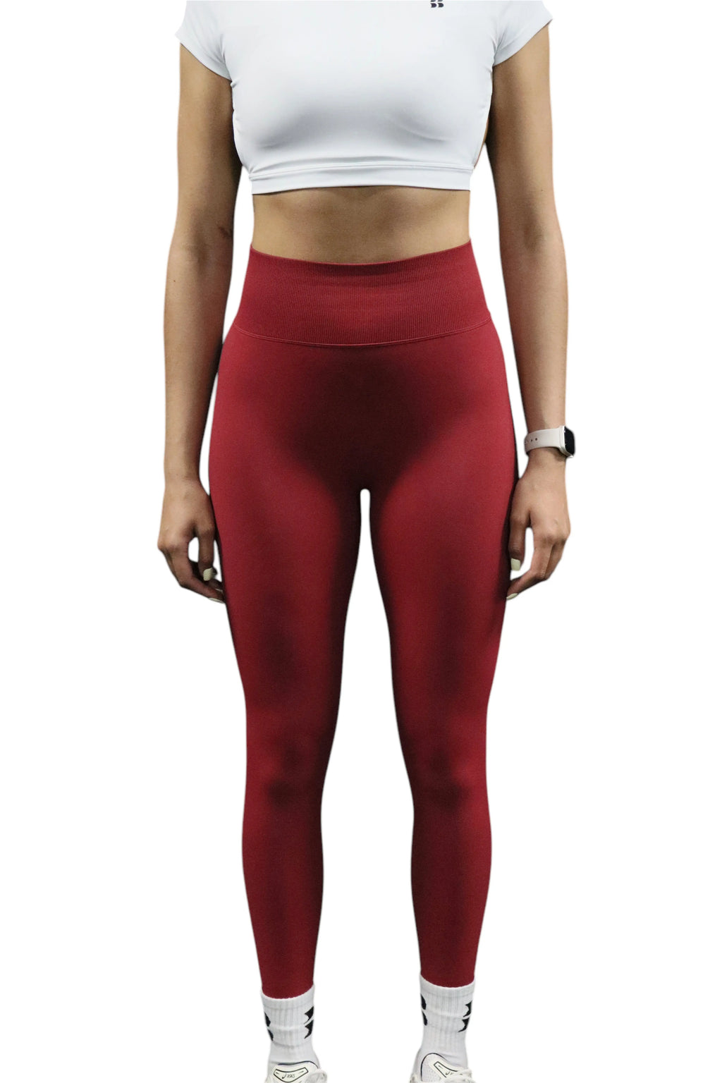 Locked Leggings Burgundy