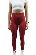 Locked Leggings Burgundy
