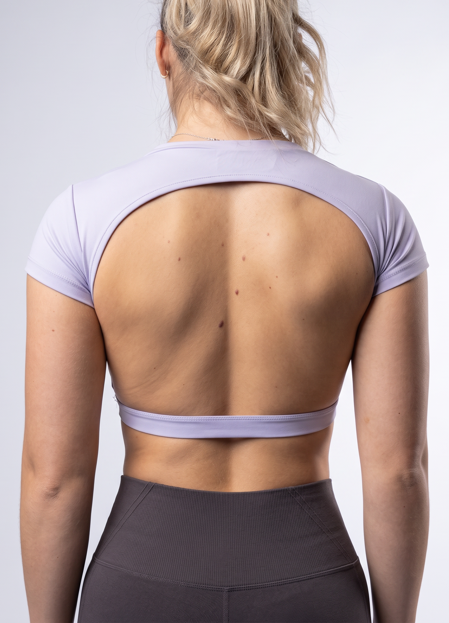 Backless Attire Purple