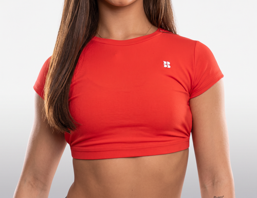 Backless Attire Red