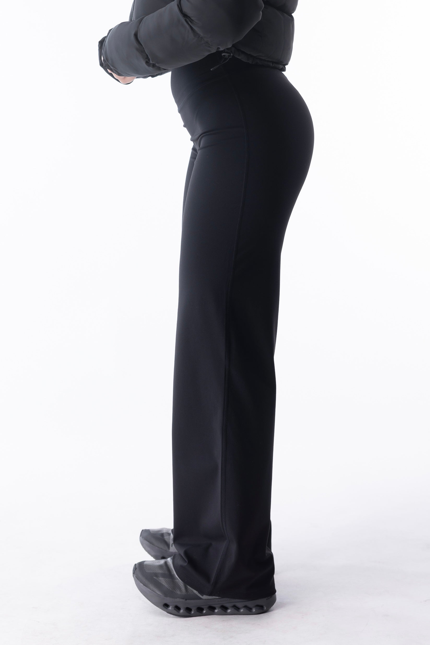 Engage Straight Leggings Black