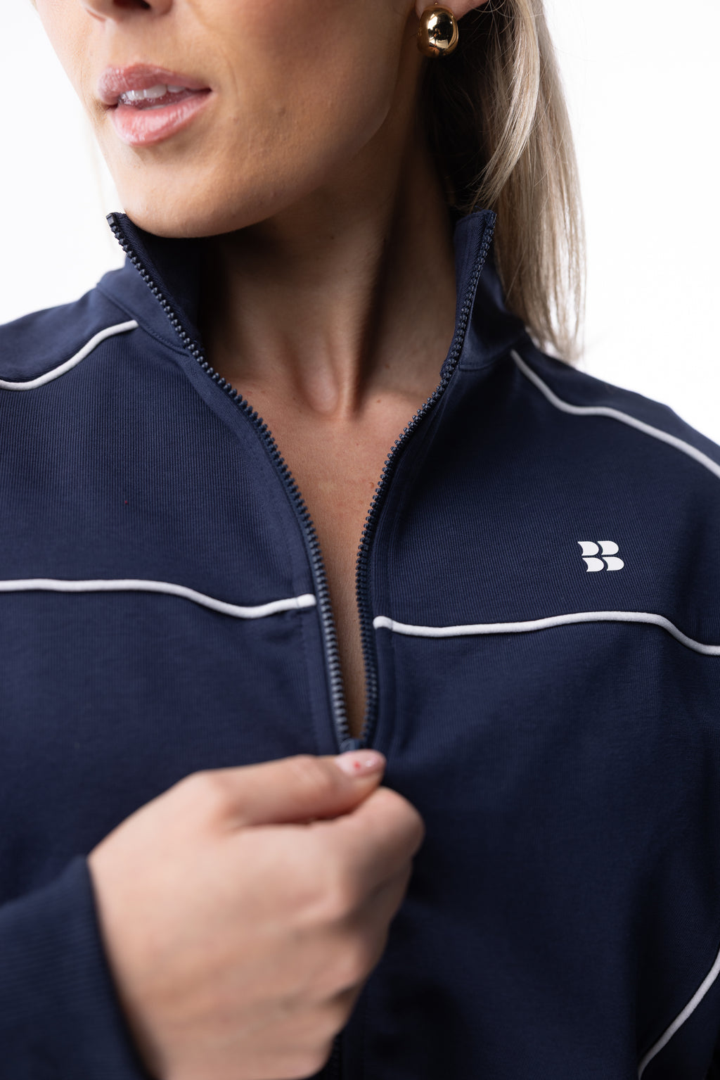 Heritage Zipper Navy